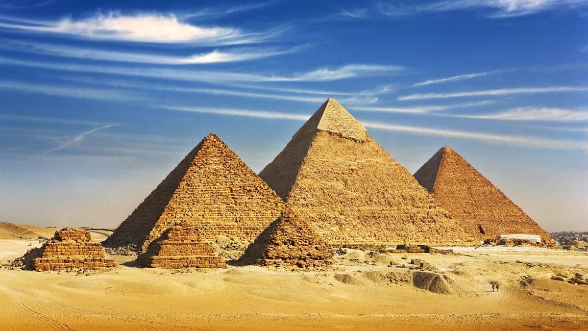 The Historical Pyramids of Egyptian